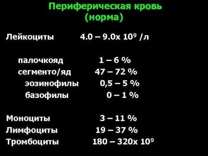 Лейкоциты это показатель чего