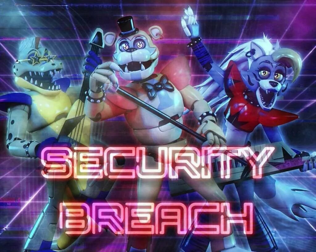 Fnaf security breach 8. Пять ночей с фредди секьюрити брич. фнаф 9 security breach. security breach фредди. плакат фнаф 9.