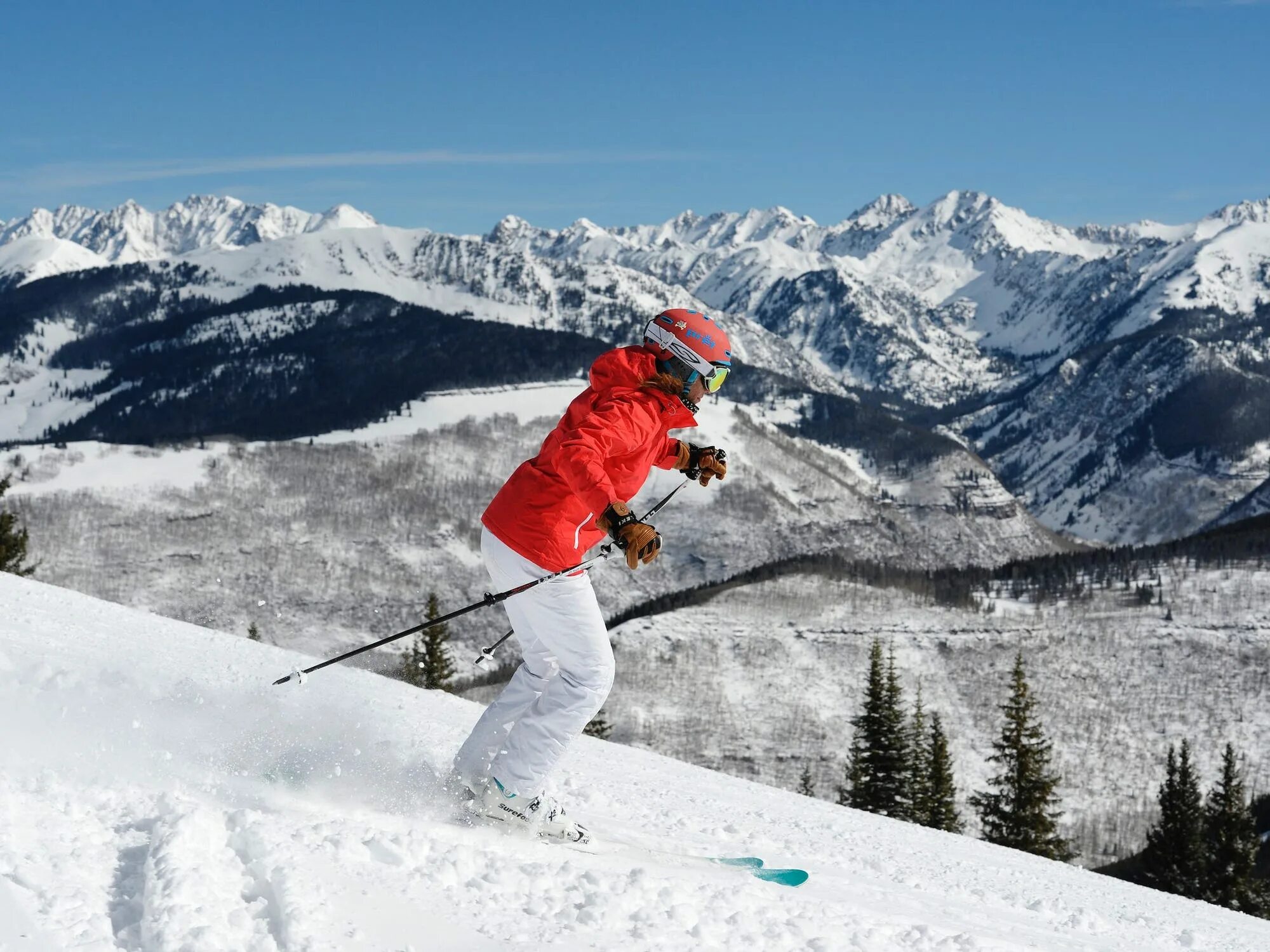 Make skiing
