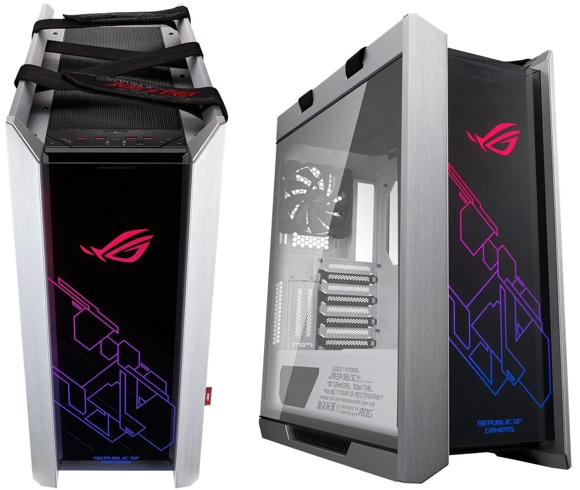 Asus rog strix пк. Asus rog strix helios white edition. asus rog strix helios gx601 white. asus rog strix helios case white edition. корпус asus rog strix helios.