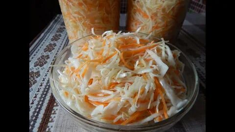 Хрустящая капуста быстро