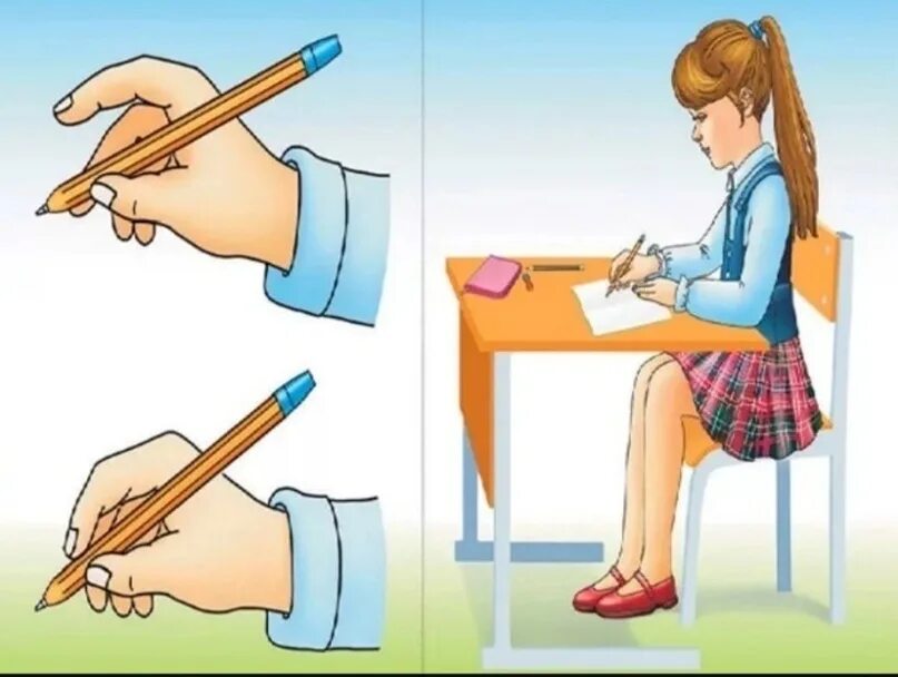 КВК правельно держать ручку. Положение руки при письме. Правильное держание ручки при письме. Как правильно держать руч.