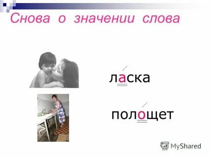 Слово ласка