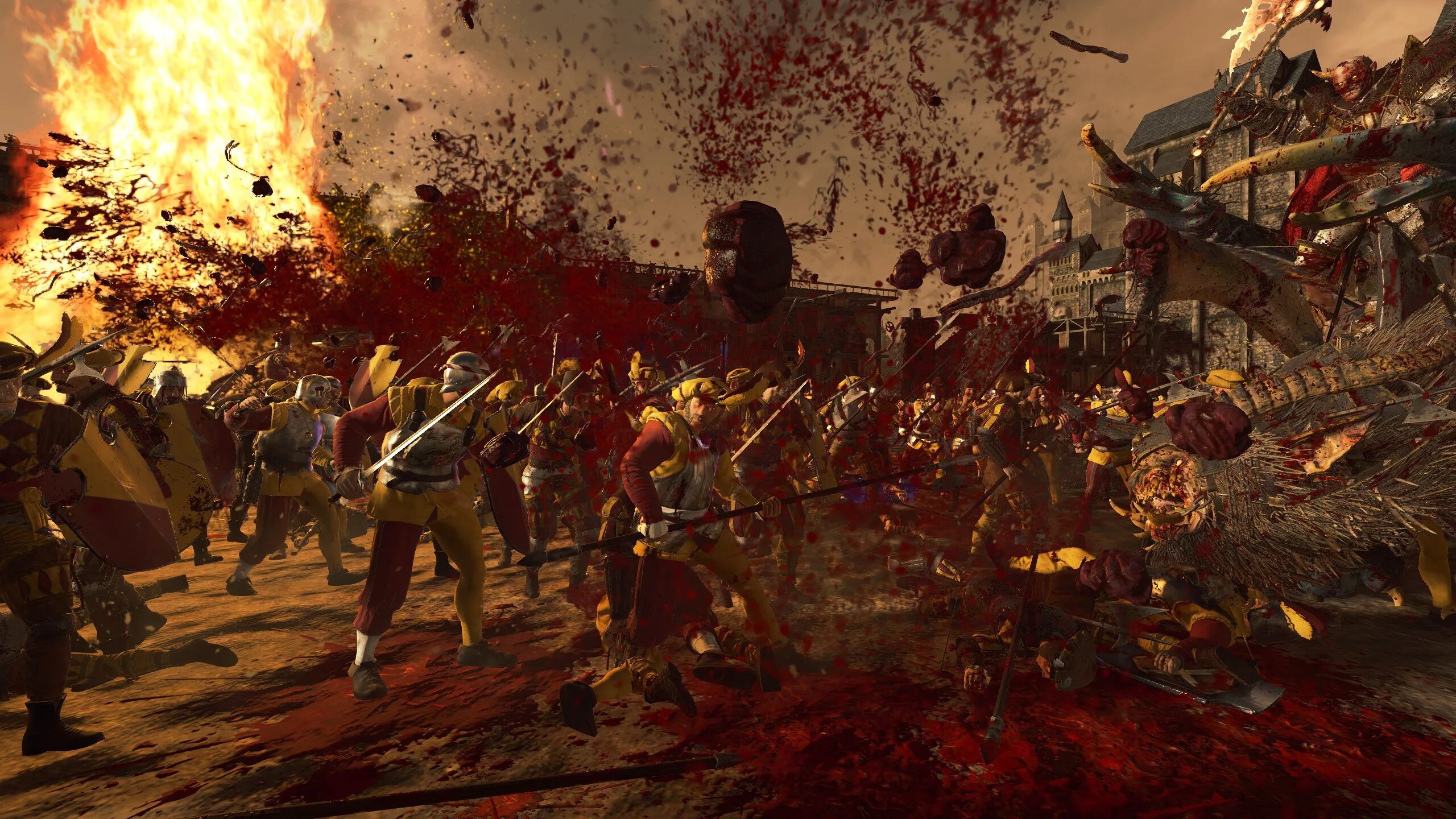 Блуд станет. Тотал вар Сегун 2 кровь. Total War Shogun 2 Blood Pack. Total War Warhammer Пиррова победа.