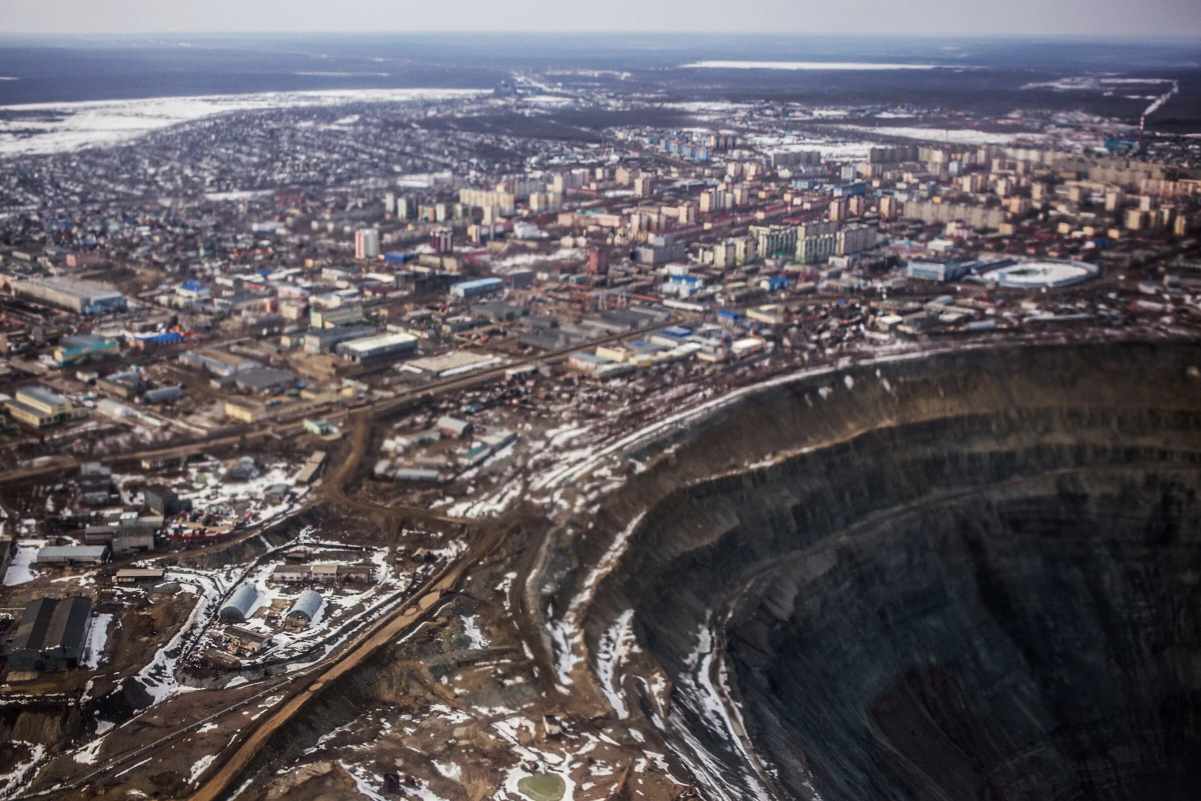 Поселок добычи