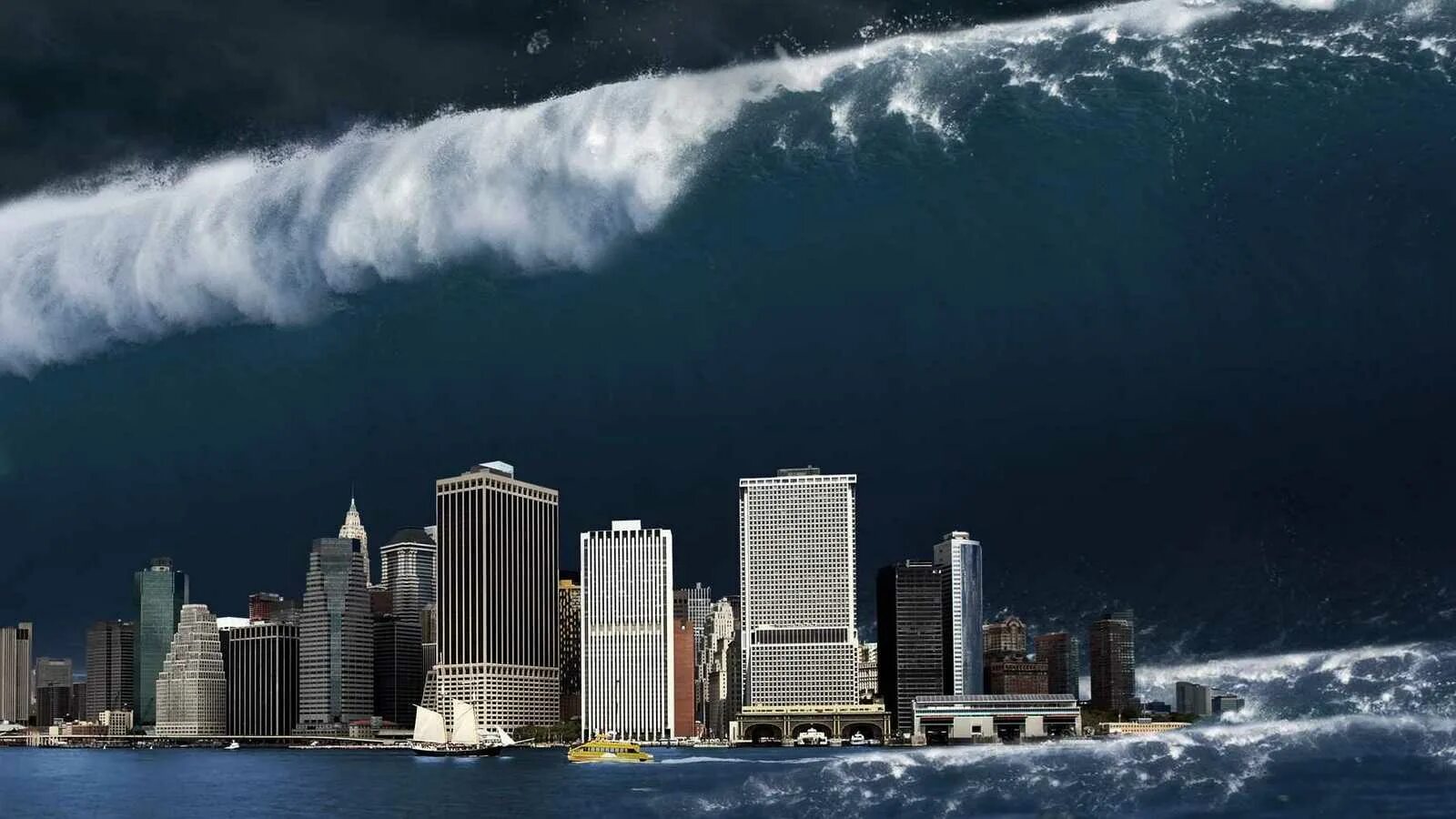 Самый большой конец в мире. Огромное ЦУНАМИ волны Лос Анджелес. Волна 40 метров ЦУНАМИ Япония. Гонолулу ЦУНАМИ. Нью-Йорк Сити ЦУНАМИ.
