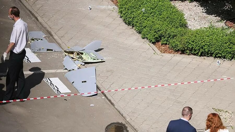 Moment Of Drone Strike That Destroyed Russian Il-76s Seen In Infrared Image
