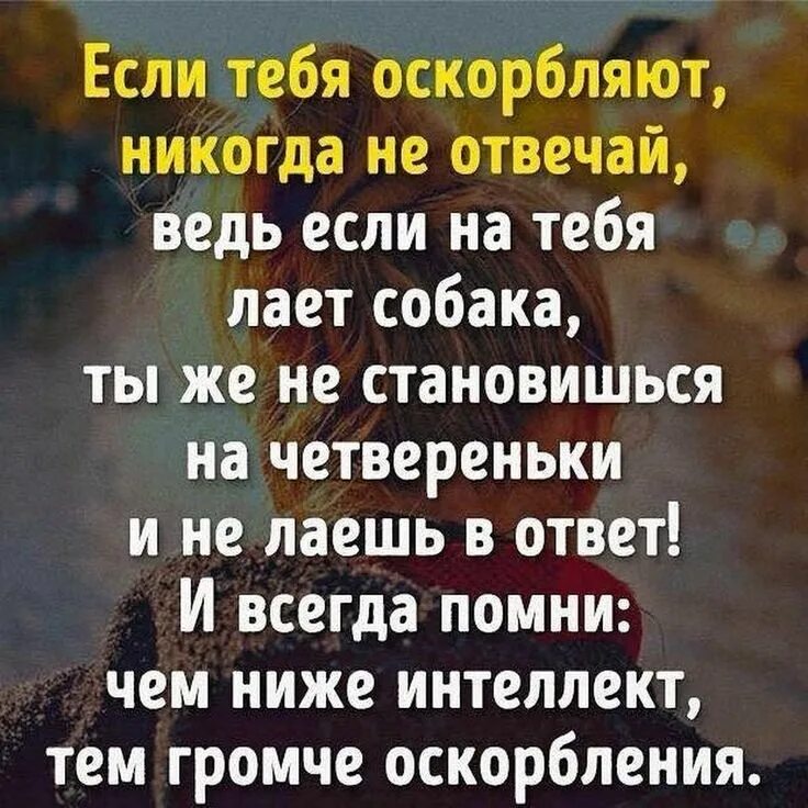 Цитаты на ответ людям