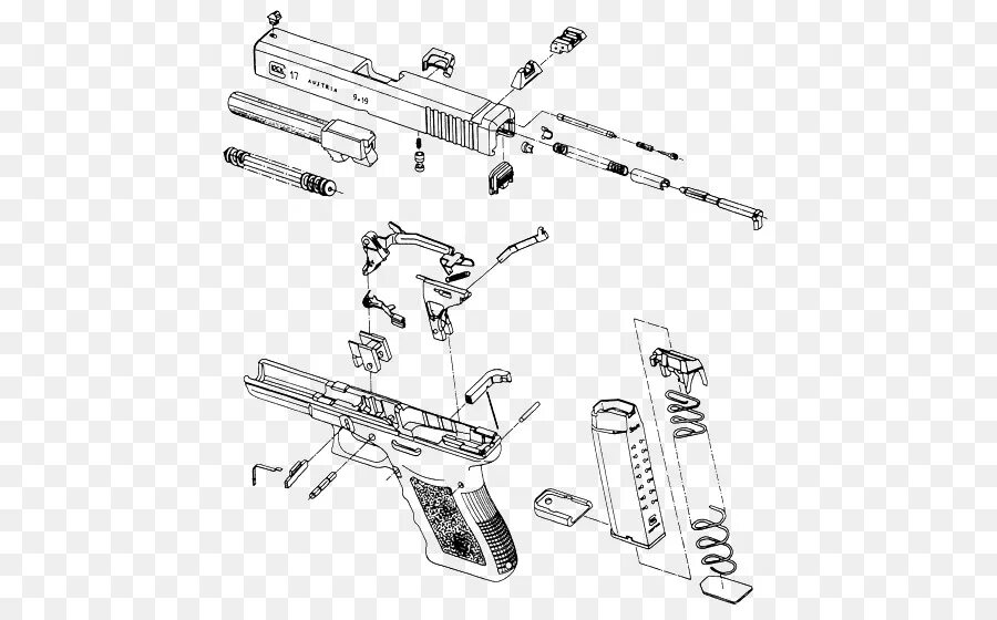 Схема пистолет glock 17. Схема пневматического пистолета stalker s 17. Схема страйкбольного пистолета глок 17. Глок 17 разборка. Строение пистолета глок 17.