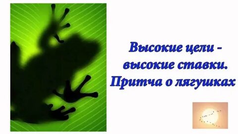 Притча о лягушке