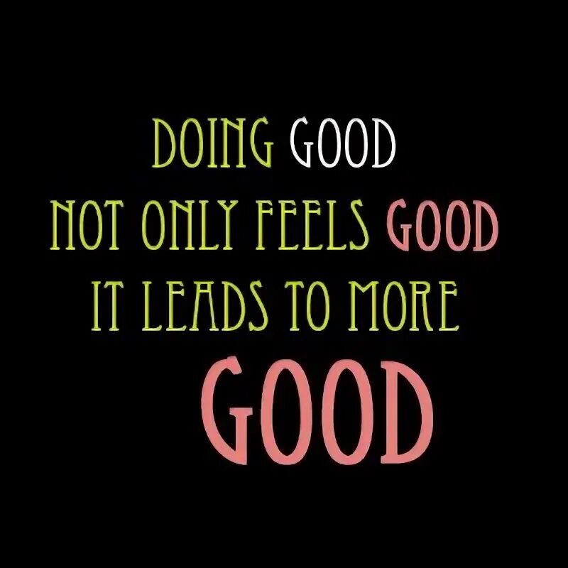 Does is good