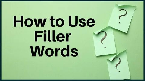 Filling words