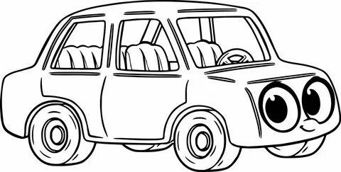 100+ Tranh tô màu ô tô cho bé Cartoon coloring pages, Cars coloring pages, Cute 
