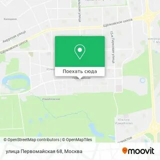 Метро первомайская автобусы