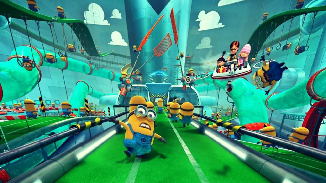 Игра где миньоны бегают. Гадкий я: Minion Rush. Minion Rush игра. Гадкий я Миньон Раш. Despicable me 2 Minion Rush.