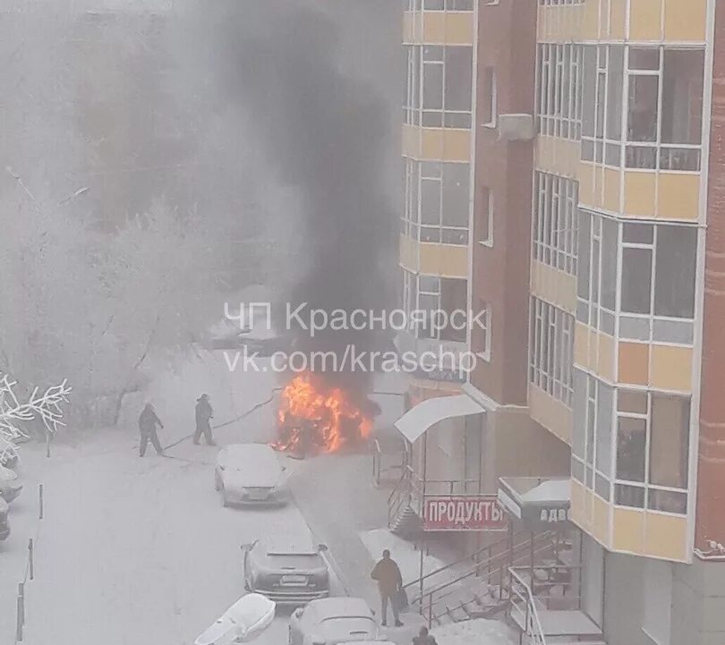 Мороз жжет