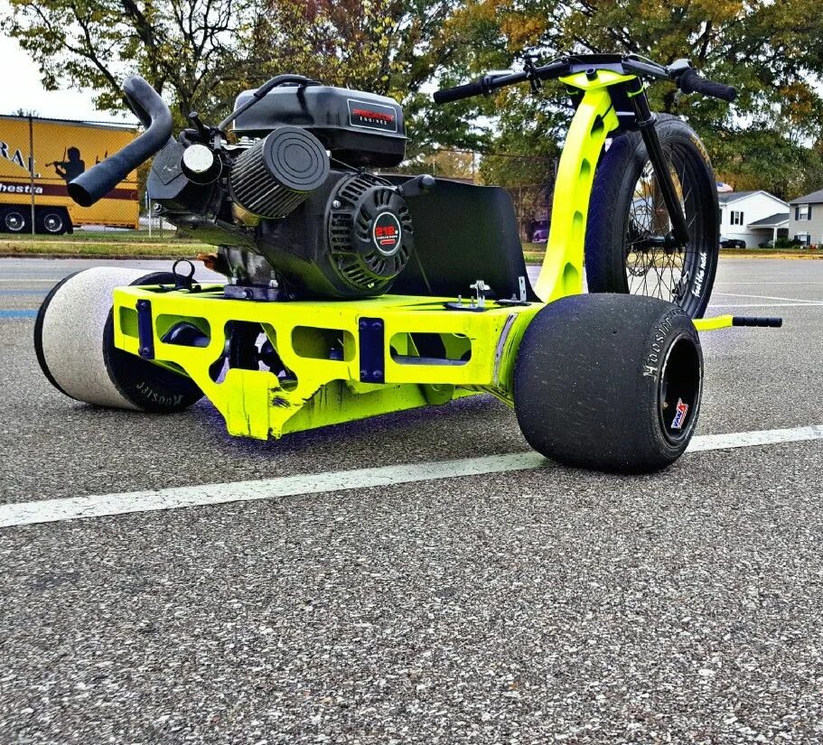 Moto Drift Trike. Кастом дрифт трайк.