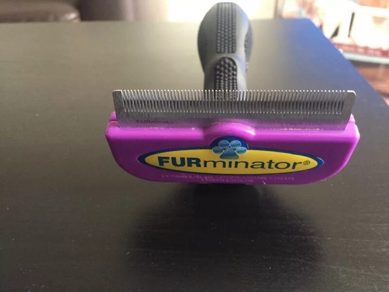 Фурминатор для кошек как выглядит FURminator фурминатор 113386 черный, фиолетовый купить в Москве с доставкой по