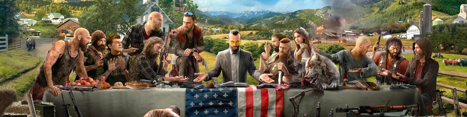 Тайная вечеря фар край 5. Иосиф СИД Тайная вечеря. Far Cry 5 Эдемщики. Фар край 5 Иосиф СИД Тайная вечеря. Зарецкий край 5