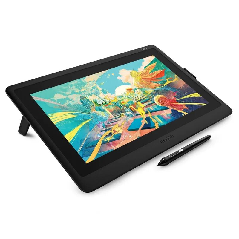 Wacom с экраном. Wacom Cintiq Pro 16. Планшет Wacom Cintiq 16. Wacom Cintiq 16 dtk1660k0b. Графический планшет-монитор Wacom Cintiq dtk1660k0b.