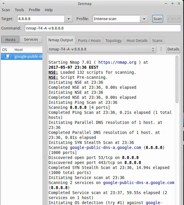 Hosted scan