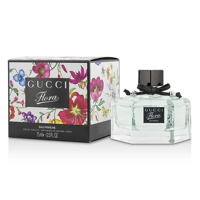 Gucci Flora by Gucci 75ml EDT. Gucci Flora by Gucci Eau Fraiche. Gucci Flora by Gucci Eau Fraiche 75. Gucci Flora Eau Fraiche.