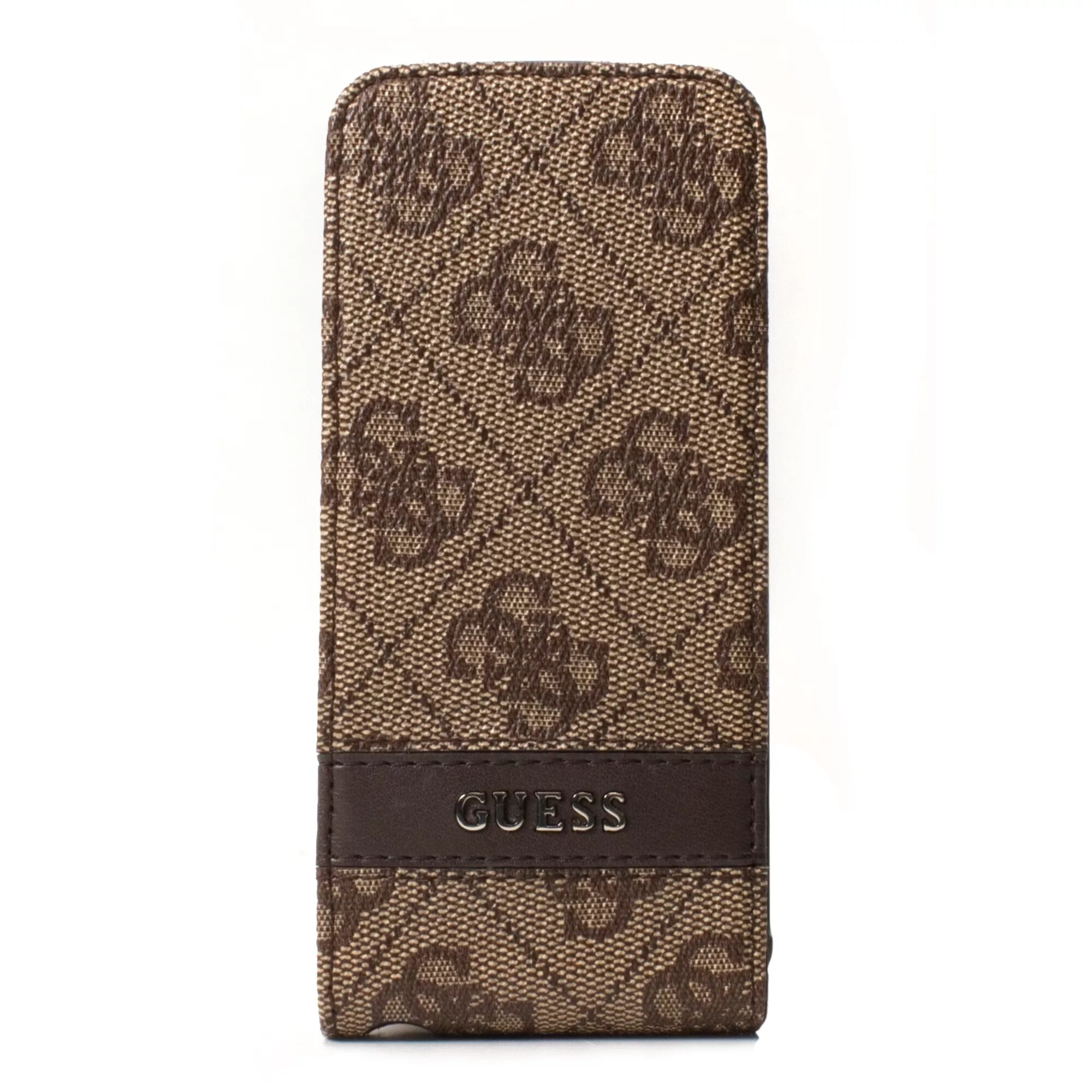 Guess iphone 15 pro. Чехол guess раскладушка коричневая для iphone 5/5s. Чехол Гесс коричневый. Коричневый айфон. Чехол guess для наушников леопардовый.