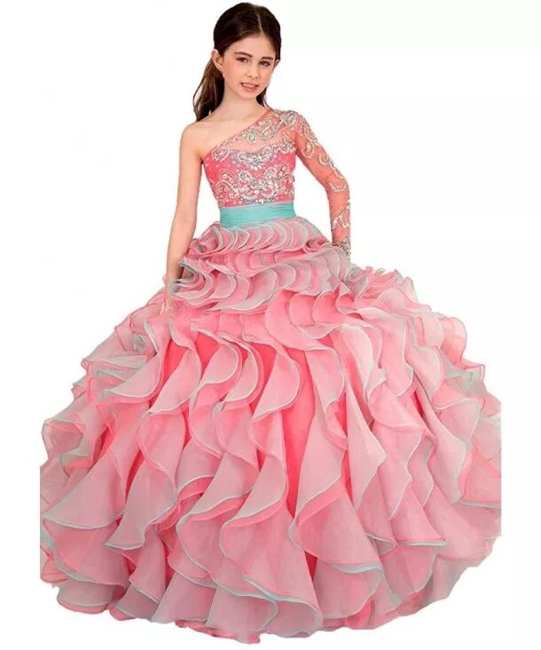 Шикарные детские платья. Детские пышные платья. Вечернее платье для девочки 10 лет. Самые красивые детские платья. Шикарные детские платья.