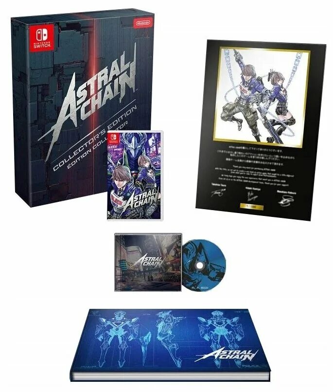 Astral Chain. Коллекционное издание. Коллекционные издания игр Nintendo Switch. Игра Astral Chain для Nintendo Switch. Nintendo Switch коллекционное издание.