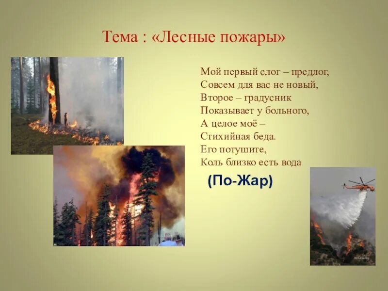 Презентация на тему пожар. Сообщение о пожарах в лесах. Презентация на тему пожар в лесу. Лесные пожары 2 класс.