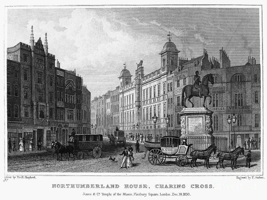 Чаринг кросс гравюра. Лондон гравюра. Гравюры Англия 19 век. Старый Лондон гравюра.