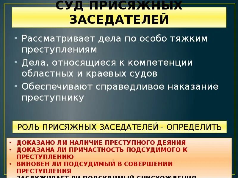 Какие дела рассматривает суд присяжных заседателей. Суд присяжных сосидателей. Суд присяжных заседателей рассматривает дела по особо. Какие категории дел рассматривает суд присяжных.