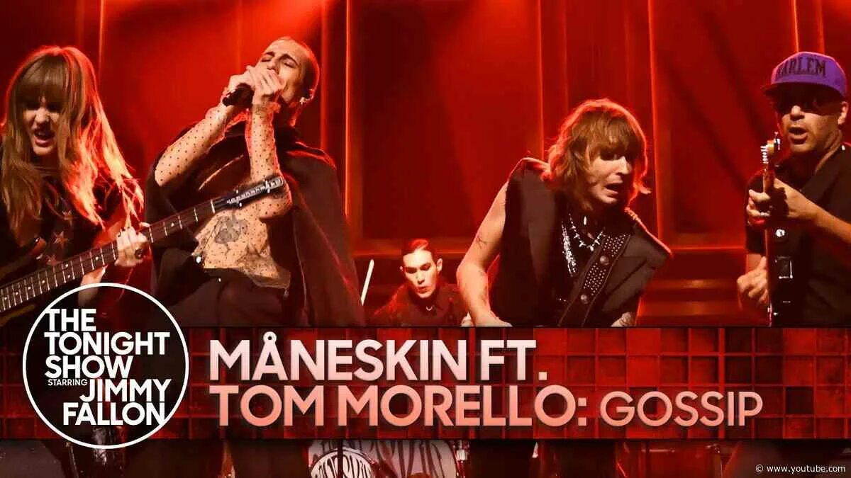 Gossip maneskin tom morello. Tom Morello Gossip. Rush! Måneskin. Gossip (feat. Tom Morello).