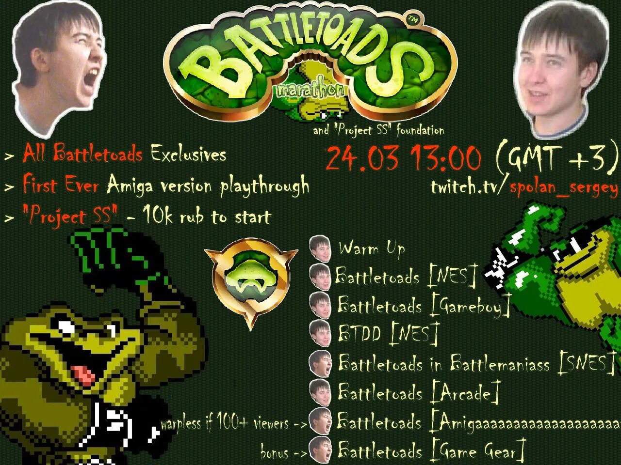 Retro game menu Battletoads. Battletoads музыка