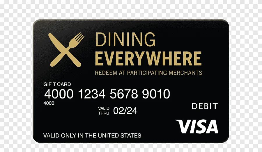 Карта dine. Подарочная карта виза. Подарочная карта ресторана. Карта visa Business. Ресторанная карта.