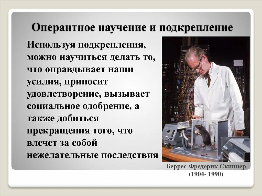 Научением называют. Оперантное научение в психологии это. Оперантное научение подкрепление. Теория оперантного научения. Оперантное научение Скиннера.