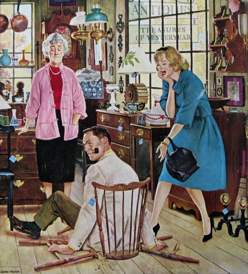 John Philip Falter, 1910 - 1982. Johnfalter картины художников. Johns saturday