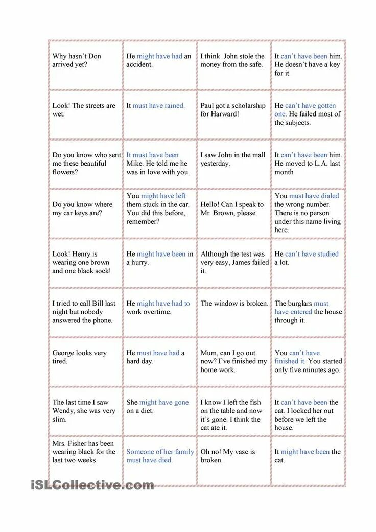 Past modals speaking. Modal verbs speaking Worksheets. Past modals of deduction Worksheets. Past modals of deduction speaking. She hasn t arrived yet