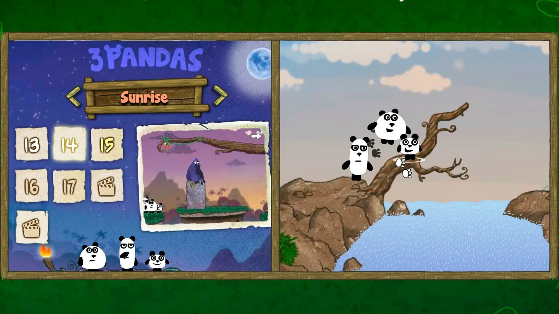 3 Pandas 2: Night. Логика игра. Panda Logic игра. Логические игры картинки на сайт навигатор. 3 pandas 2 night