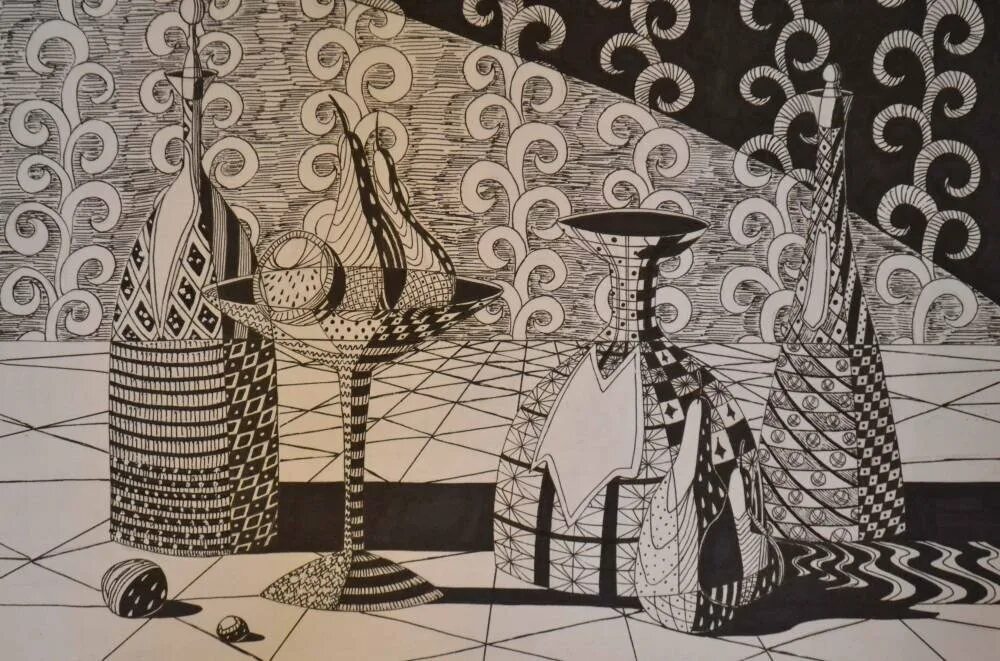 Эскиз декоративного натюрморта. Матисс линогравюра. Декор графика. Стилизованные натюрморты в графике. Кофанов а.