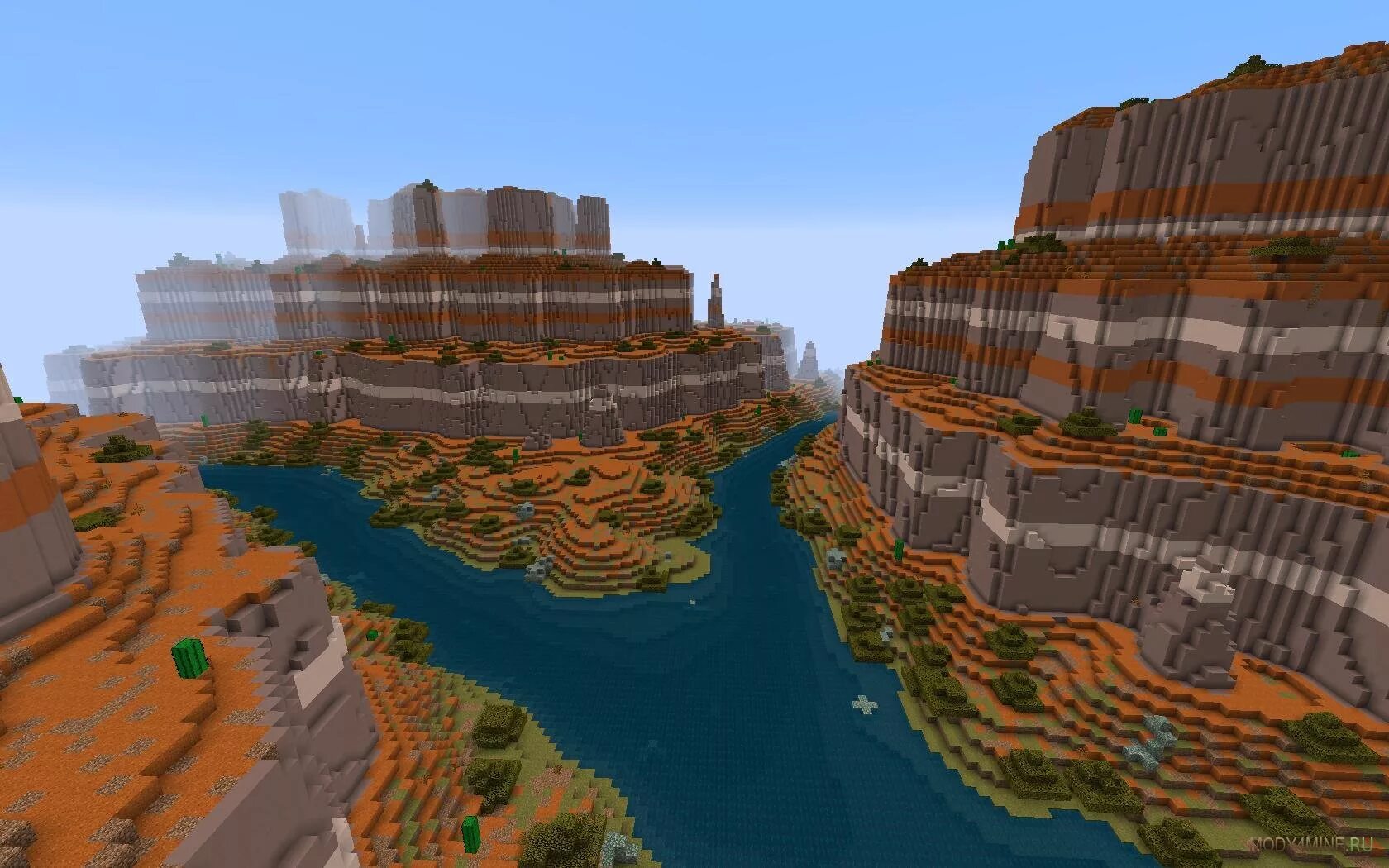 Майнкрафт realistic World Generation. Realistic Terrain Generation 1.12.2.