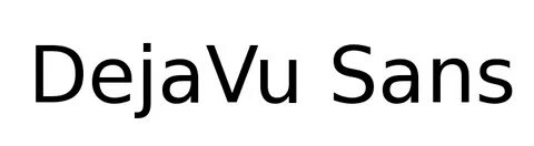 Dejavu fonts