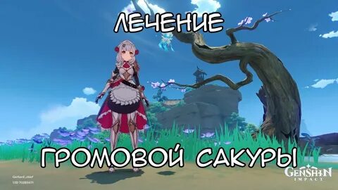 Лечение для сакуры геншин