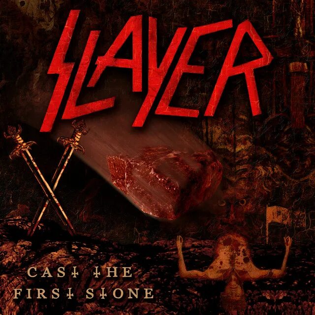 First stone. Группа Slayer. Slayer обложки. Slayer дискография.