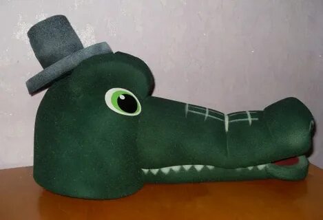 Маска крокодила своими руками