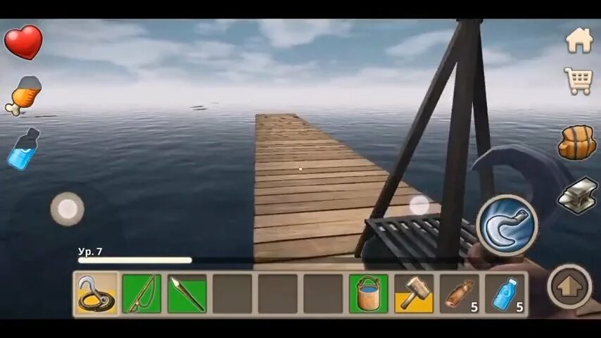 Raft survival взломанная