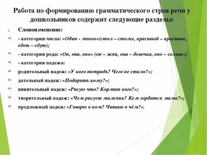 Развитие грамматического строя речи младших школьников