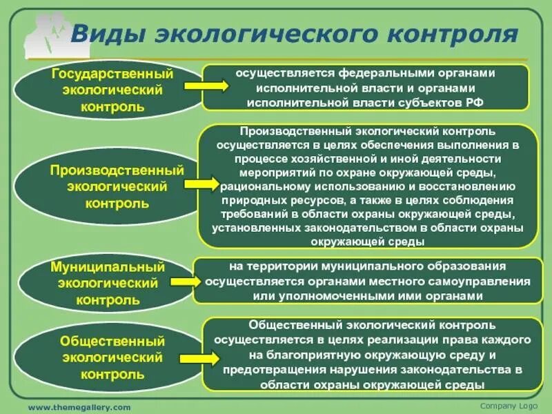 Кем осуществляется экологический контроль