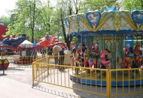 Открытие парка челюскинцев