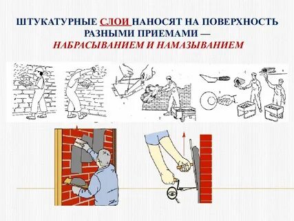 Штукатурные слои